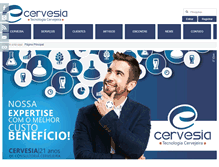 Tablet Screenshot of cervesia.com.br